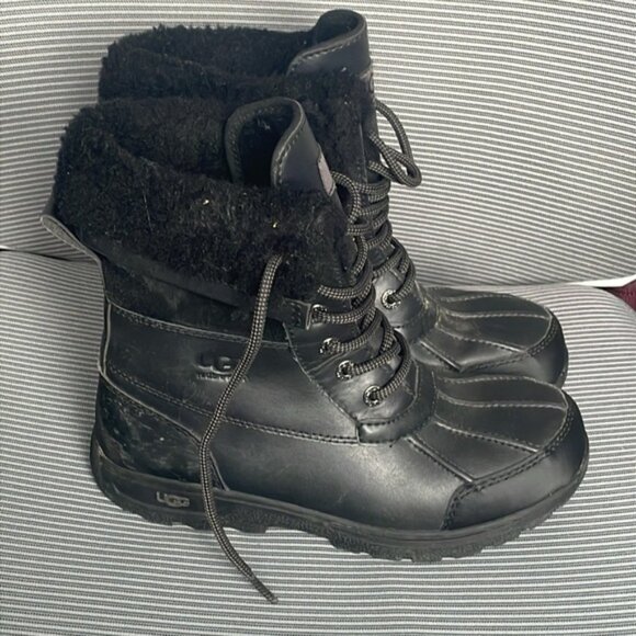 EC UGG Butte III CWR Boots - Black - Size 4 - EUR36